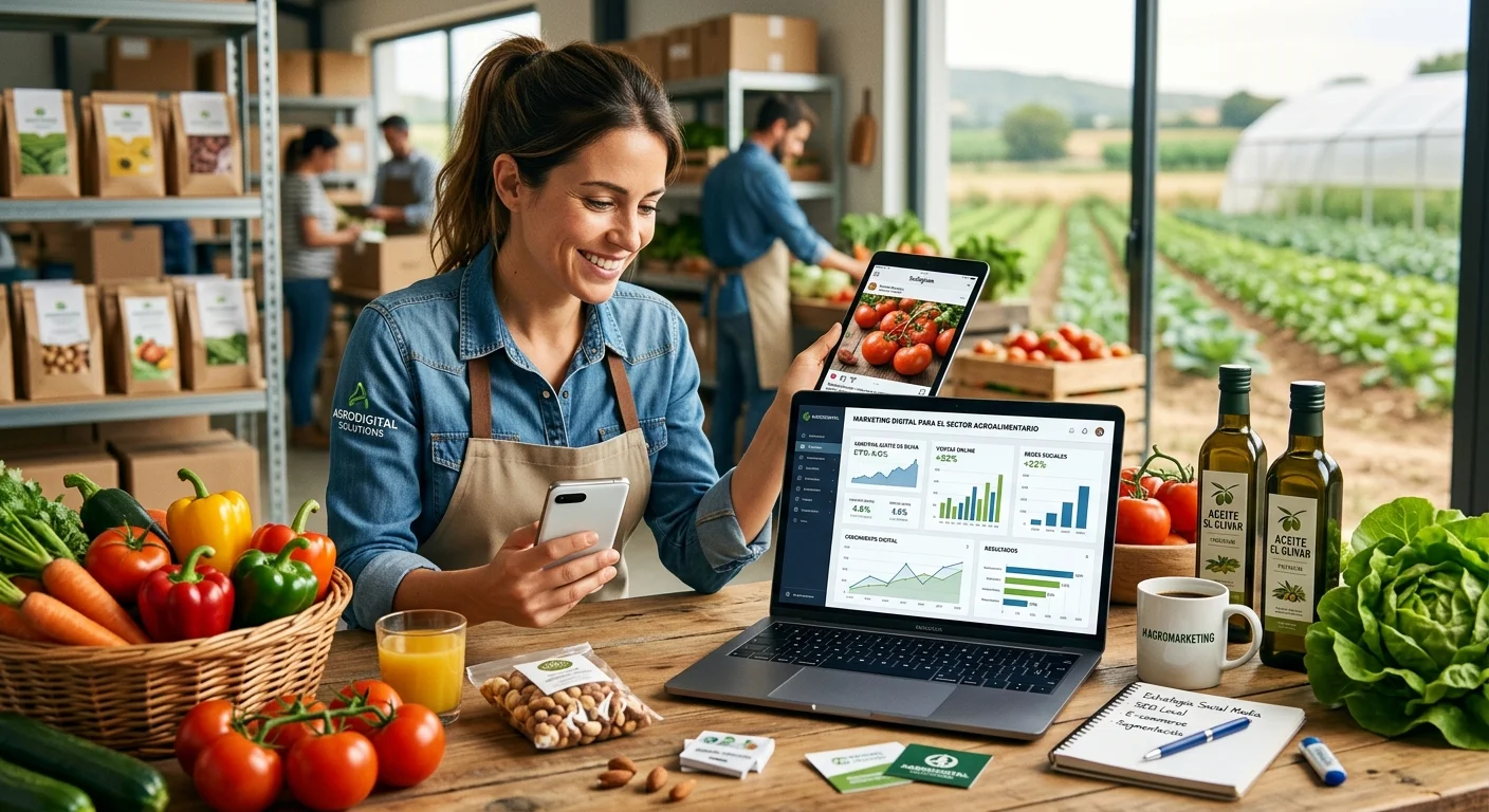Marketing digital para el sector agroalimentario de Málaga: la revolución silenciosa que ya está transformando el campo